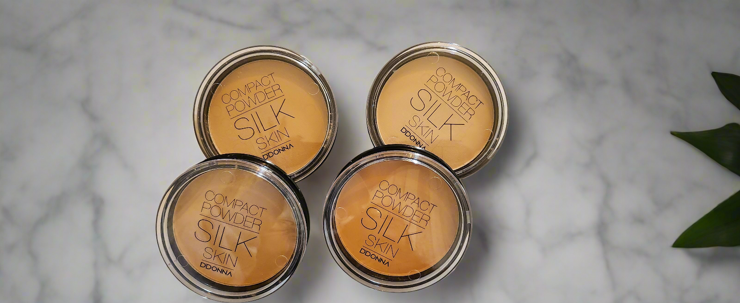 Poudre compacte "Silk skin"