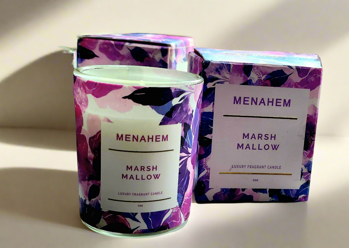 Bougie "Marshmallow"