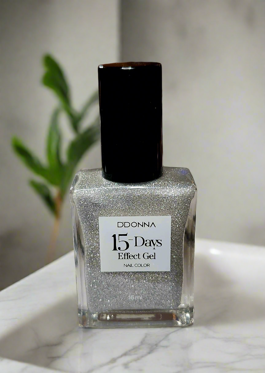 Vernis a ongles "Effet gel" pailleté