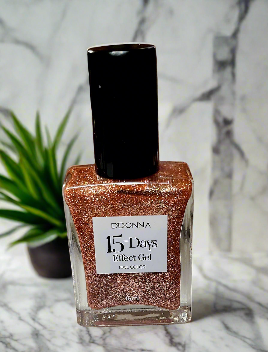 Vernis a ongles "Effet gel" pailleté