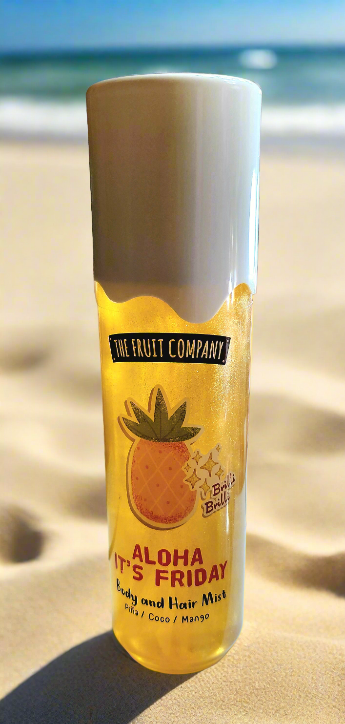 Brume parfumée pailletée "Aloha it's friday"
