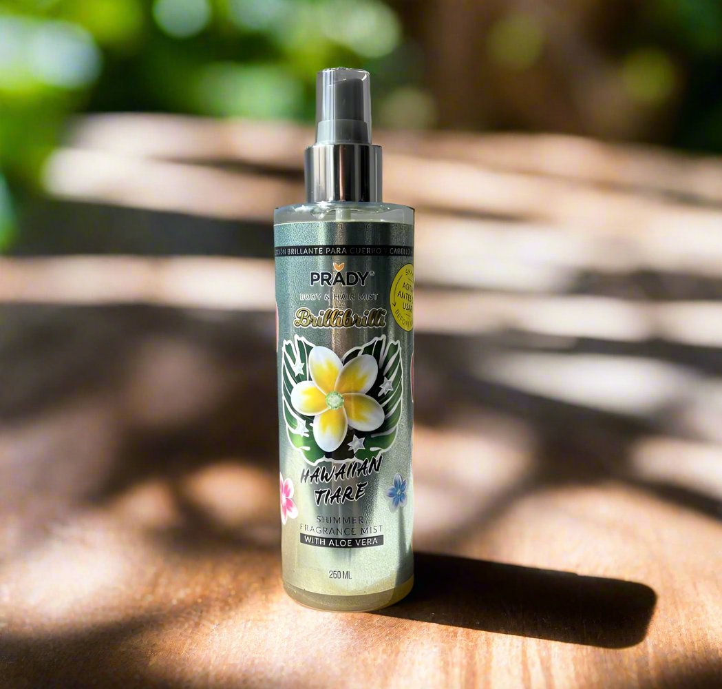 Brume parfumée pailletée "Hawaiian tiare"