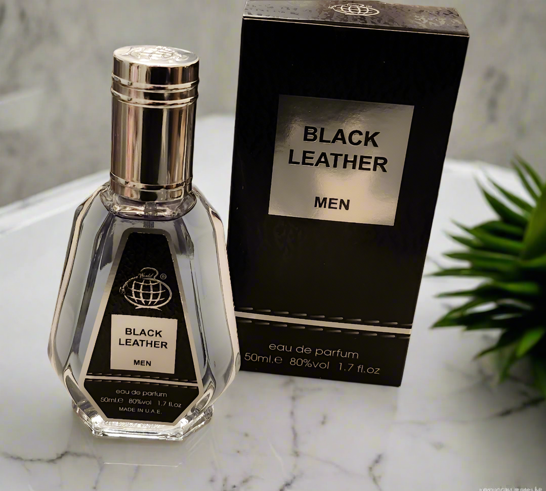 Eau de parfum Dubai homme "Black leather"