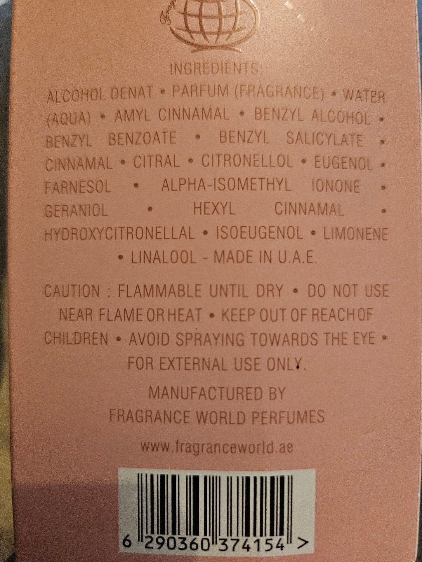 Eau de parfum Dubaï "Ur way"