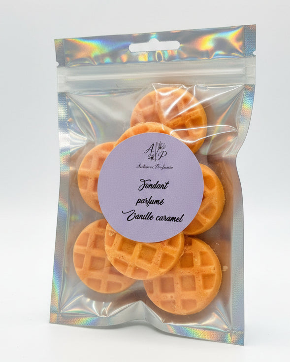 Lot de 7 fondant parfumé "Vanille caramel" 50g