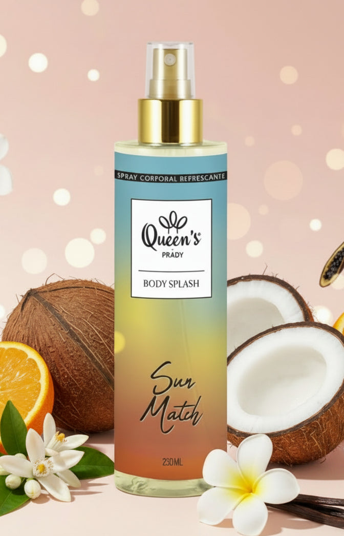 Brume parfumée corps et cheveux "Sun Match"