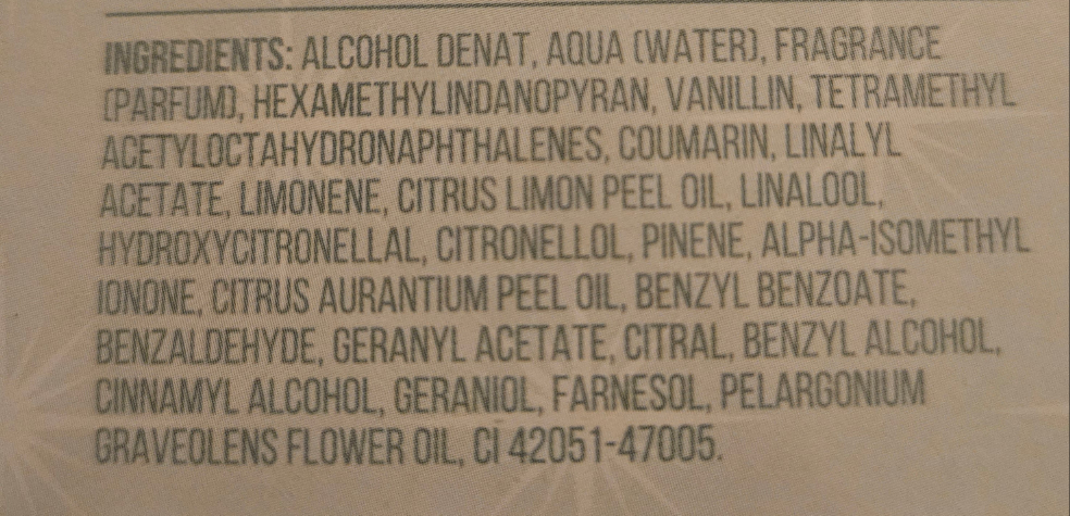 Eau de toilette "Pistachio ice-cream"