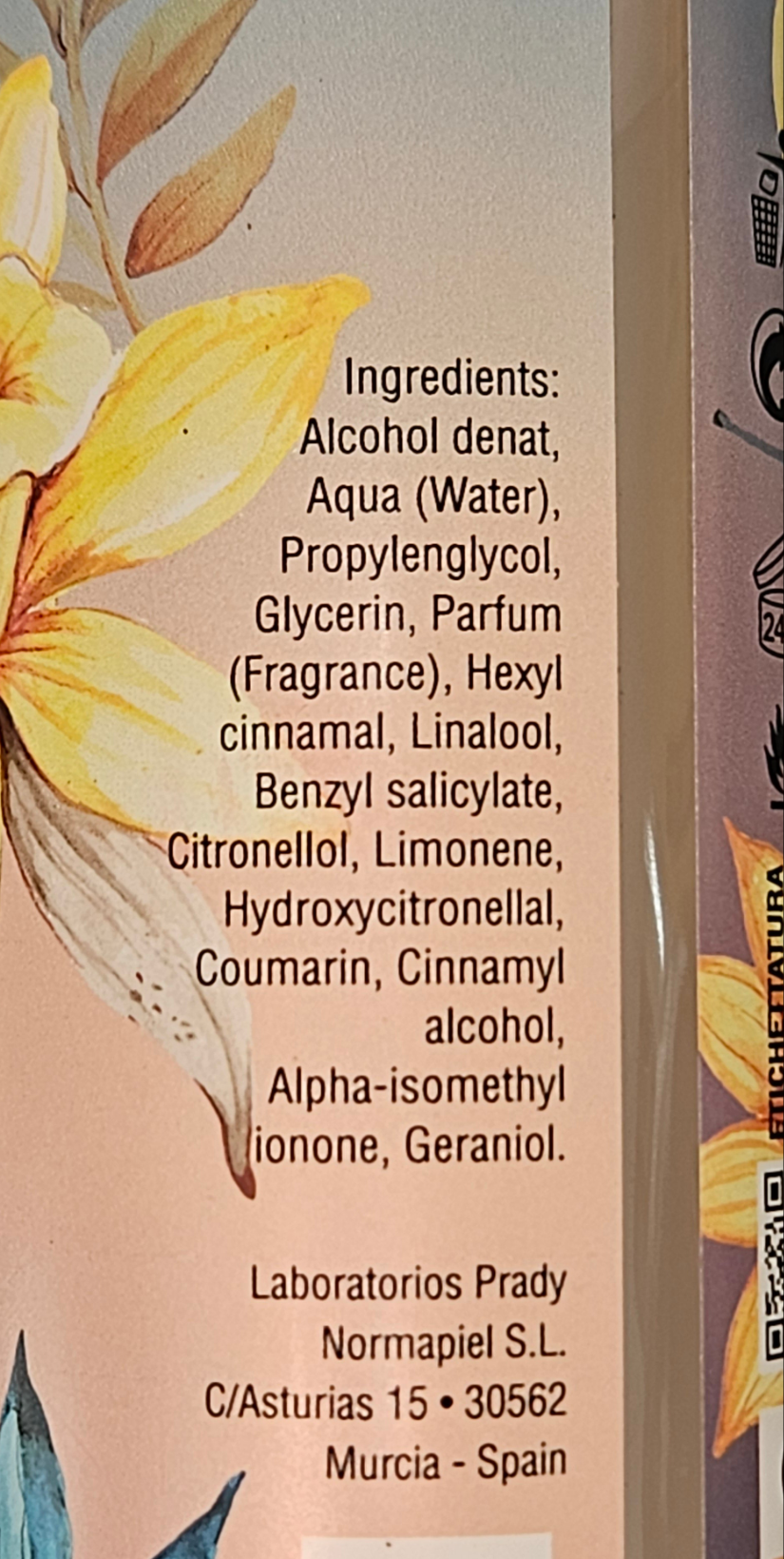 Brume parfumée "Olampe"