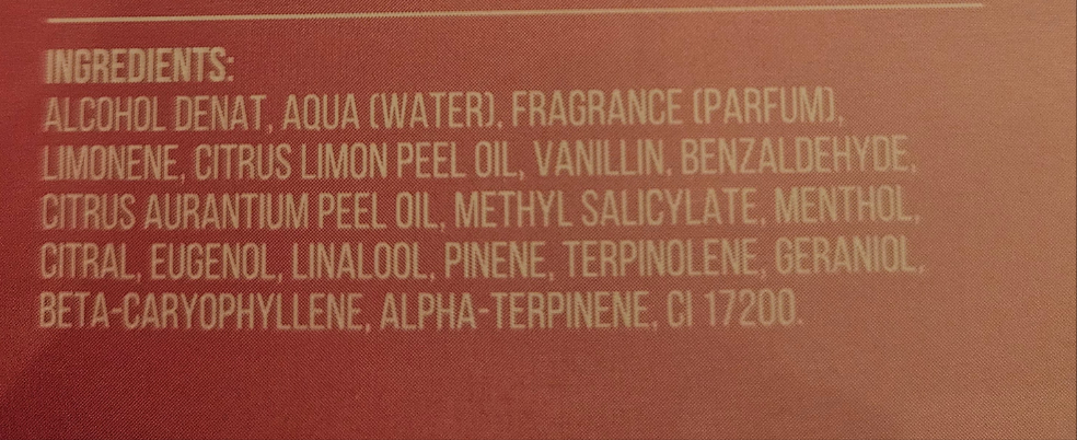 Eau de toilette "Chewing-gum fraise"