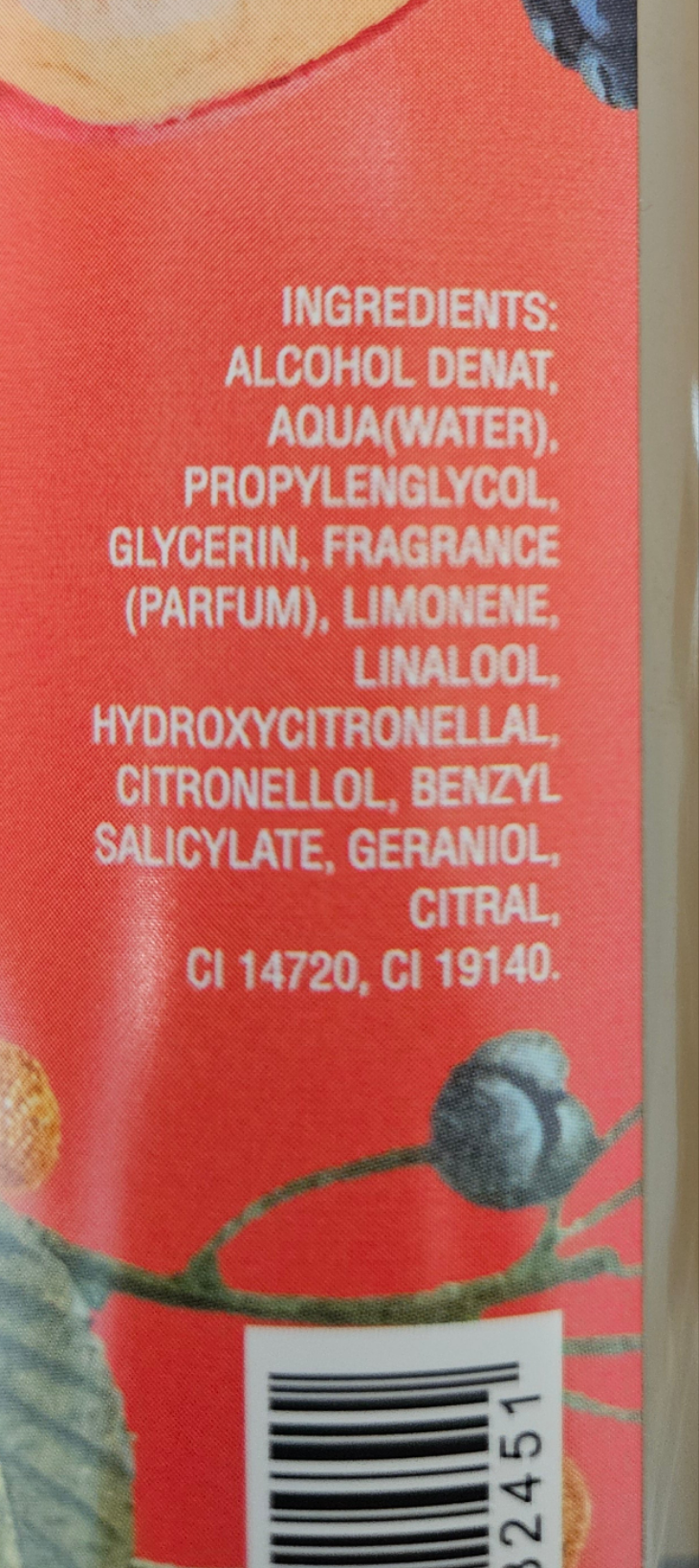 Brume parfumée "Funny orange"