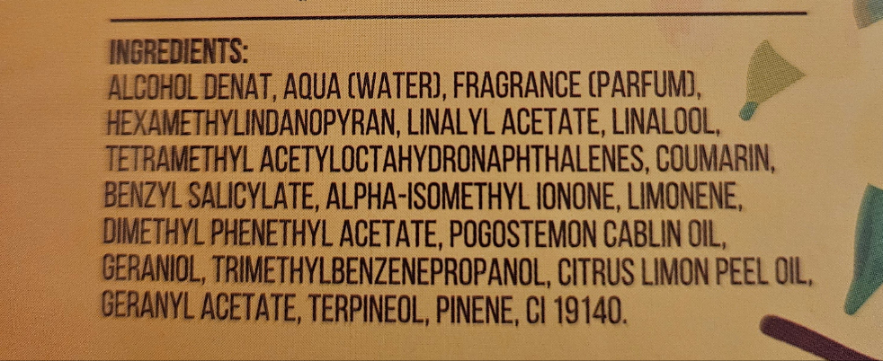 Eau de toilette "Exotica vanilla"