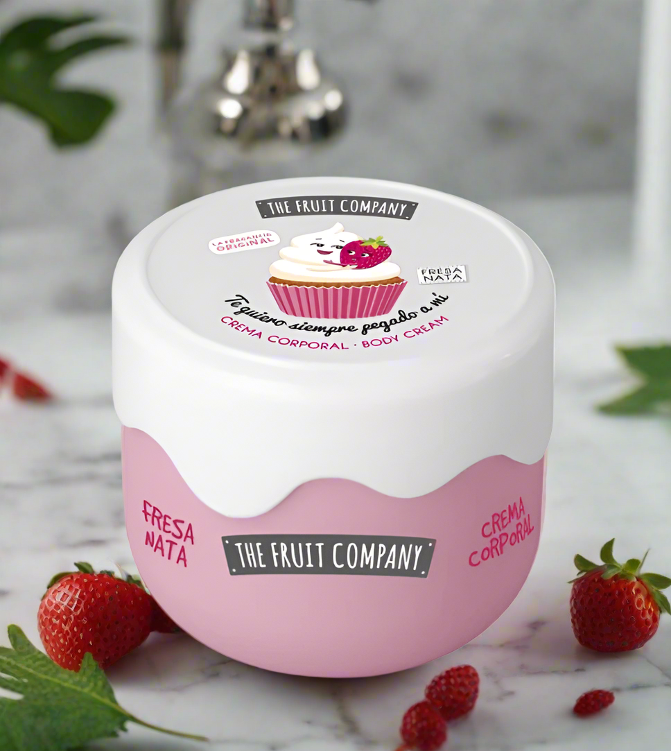 Crème corporelle "Fraise chantilly"