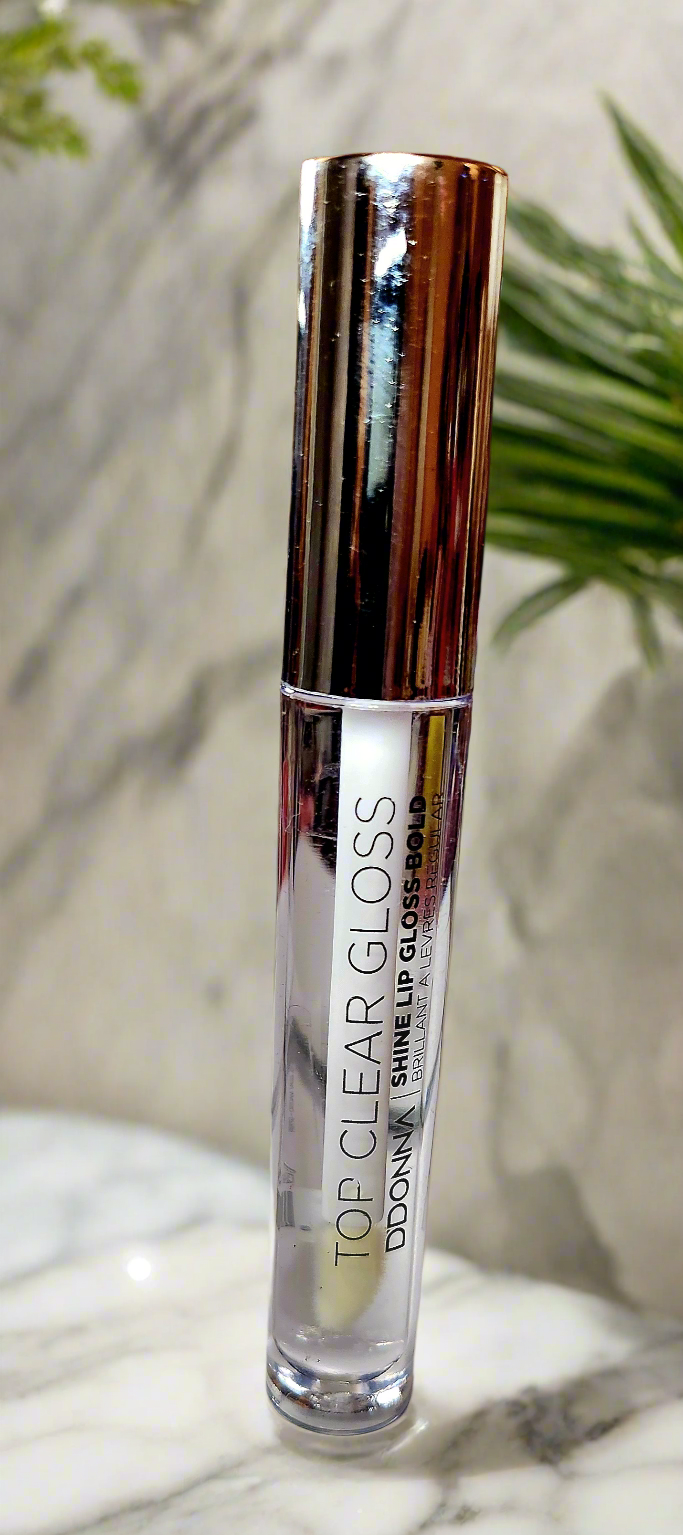 Gloss à lèvres transparent