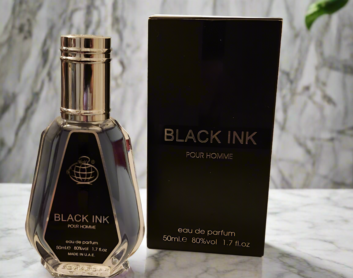 Eau de parfum Dubai homme "Black ink"