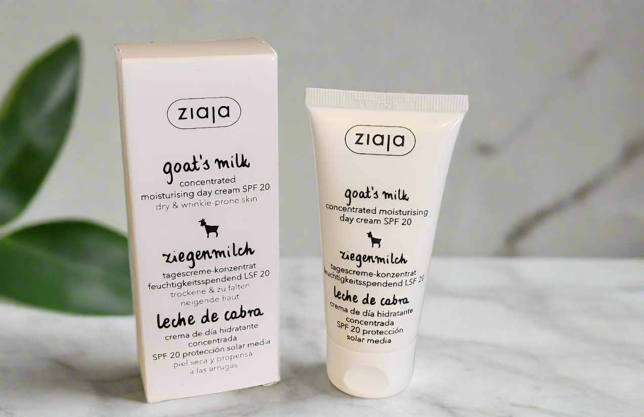 Crème de jour protectrice SPF 20 au lait de chèvre