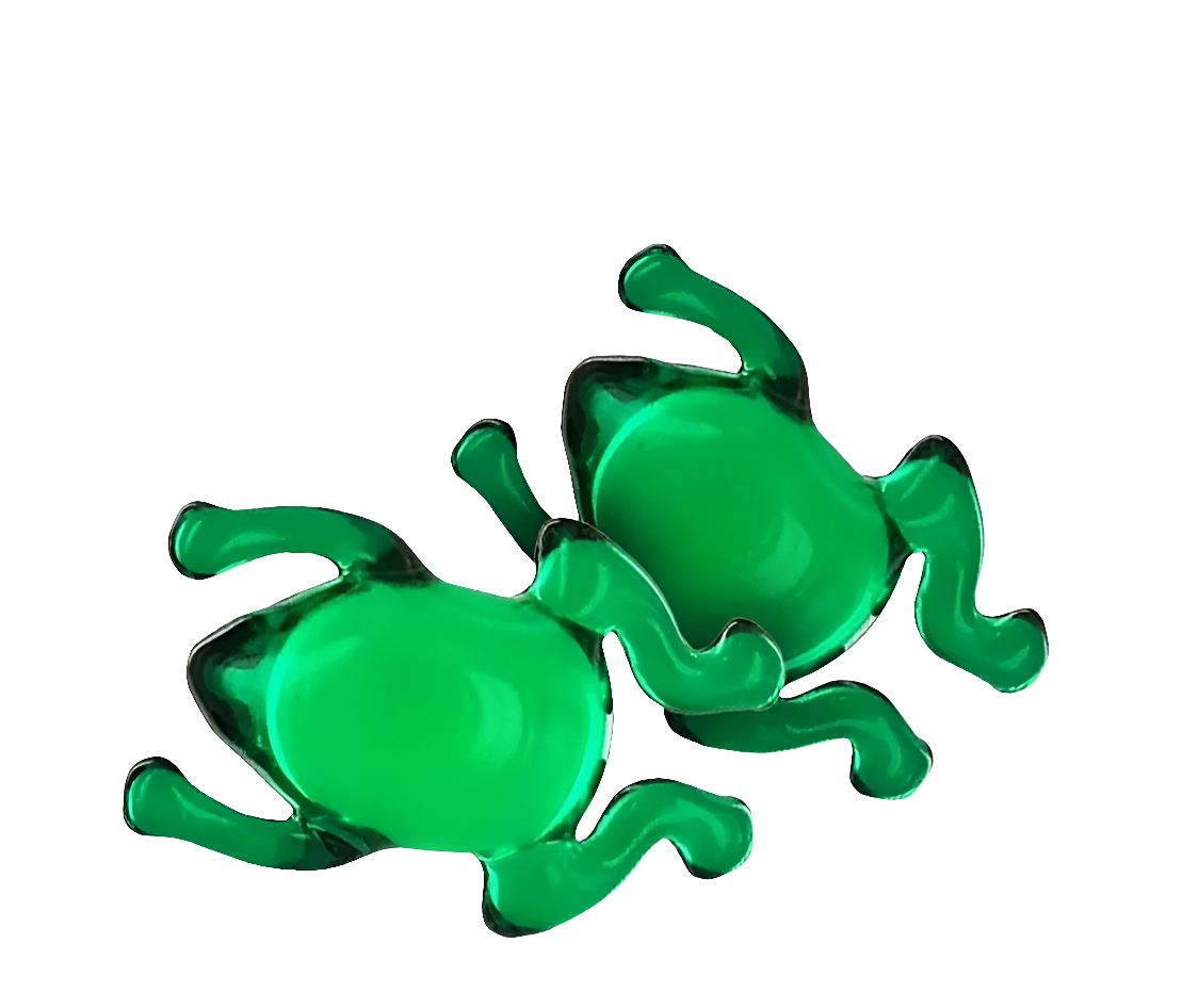 Perle de bain grenouille "Pomme"