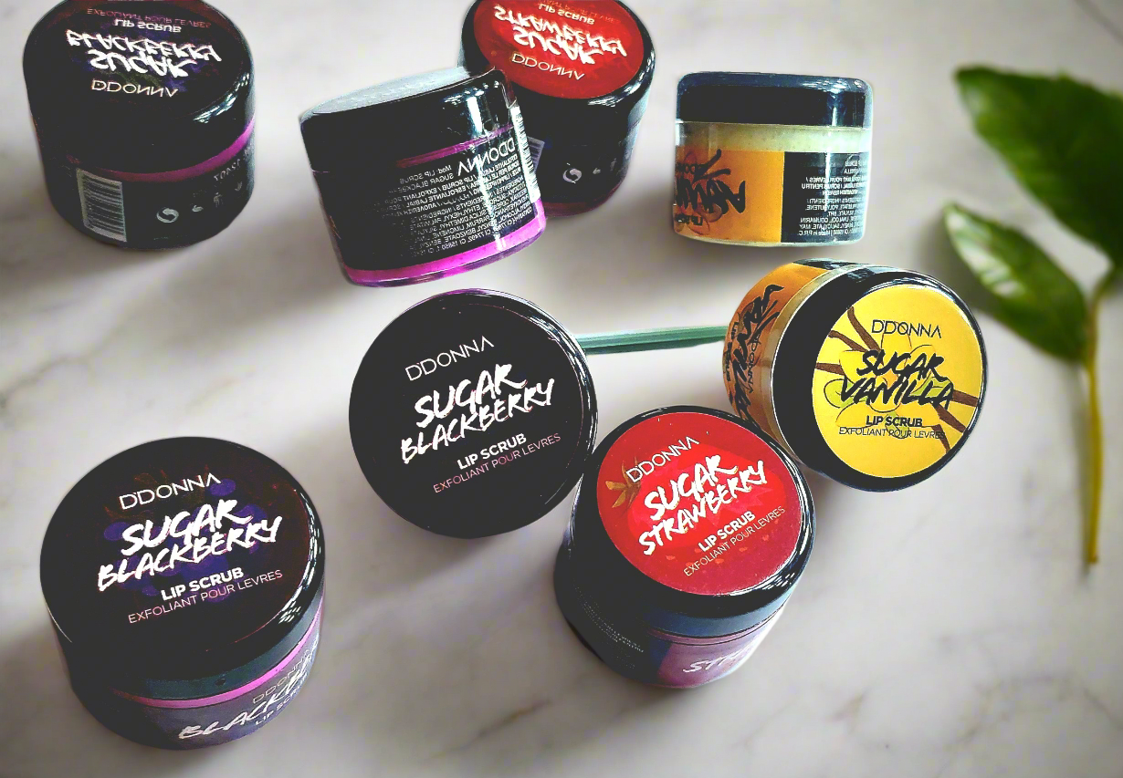 Gommage lèvres fruité