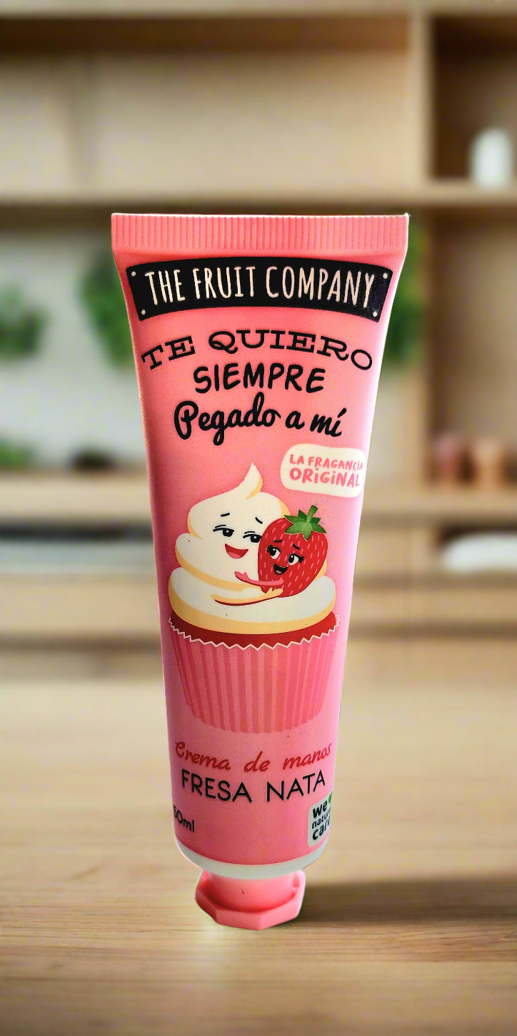 Crème pour les mains "Fraise chantilly"