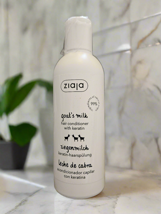 Après-shampooing au lait de chèvre et à la kératine