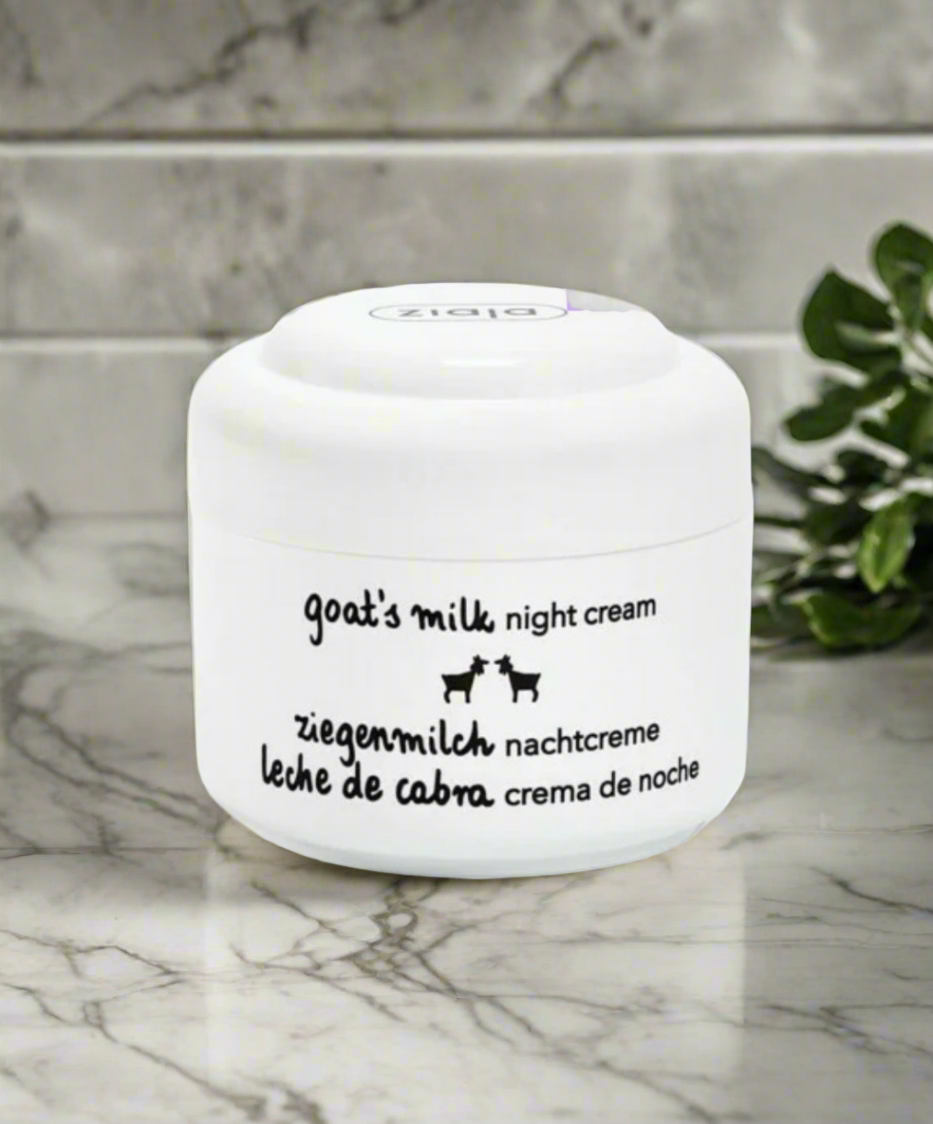 Crème de nuit au lait de chèvre