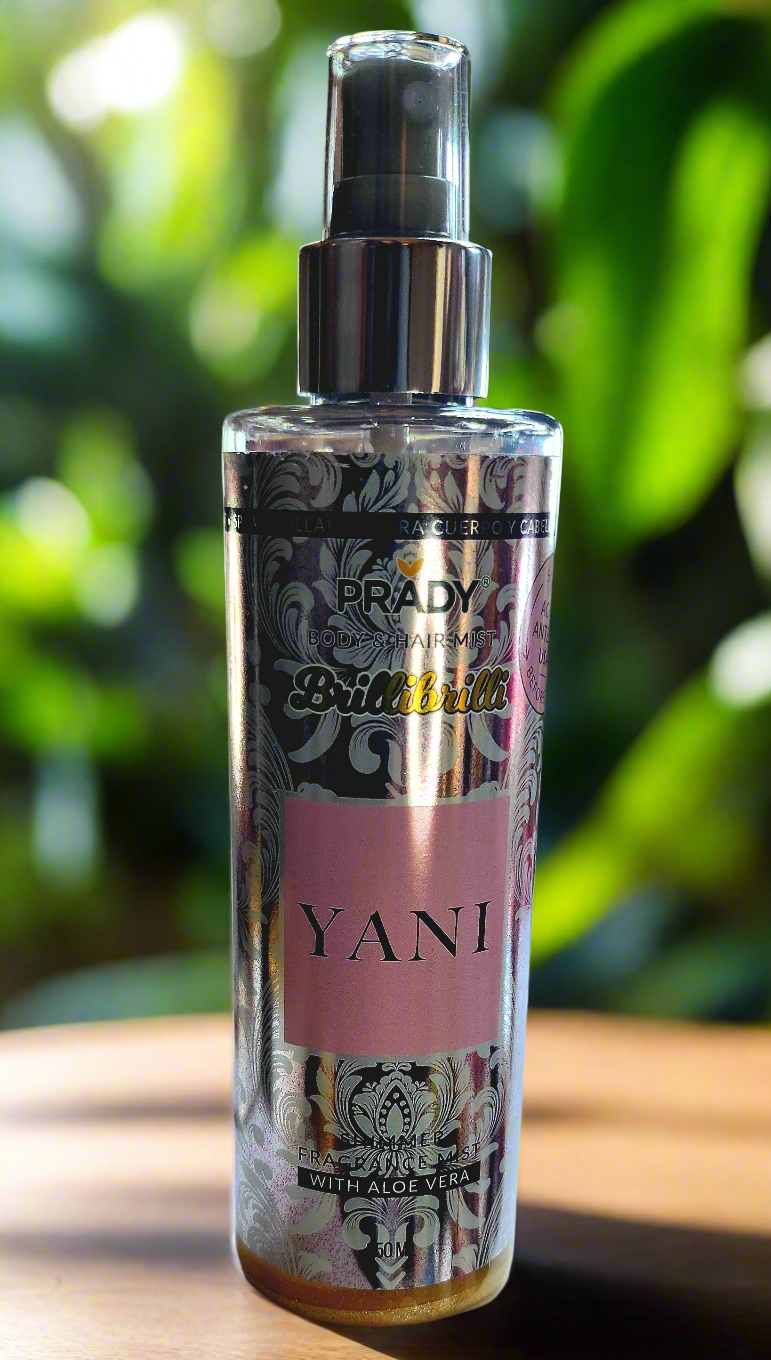 Brume parfumée "Yani" pailletée
