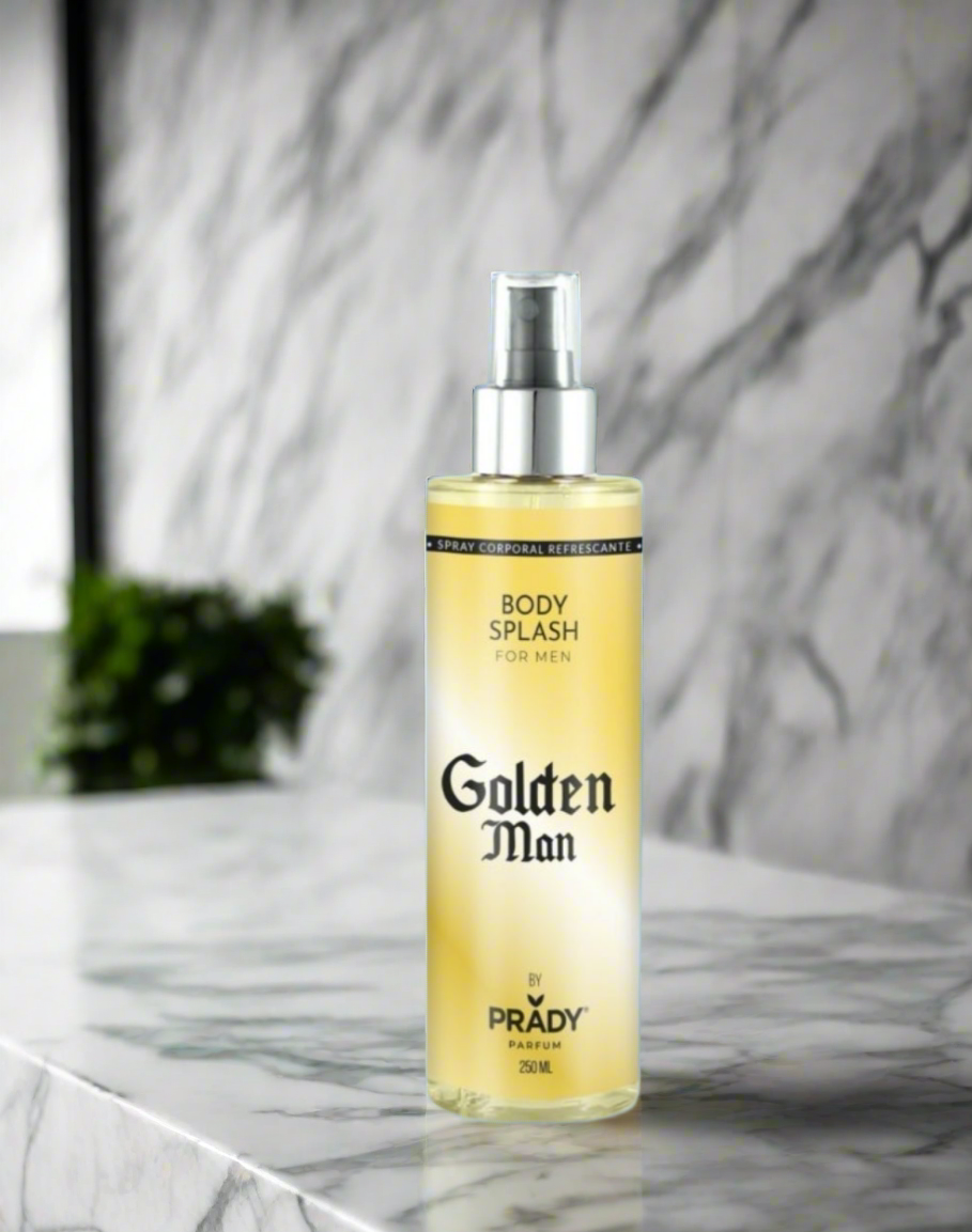 Brume parfumée homme "Golden man"