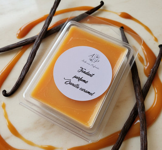 Fondant parfumé Clamshell "Vanille caramel" 60g