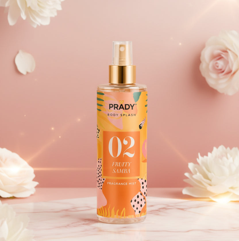 Brume parfumée corps et cheveux "Fruity Samba"