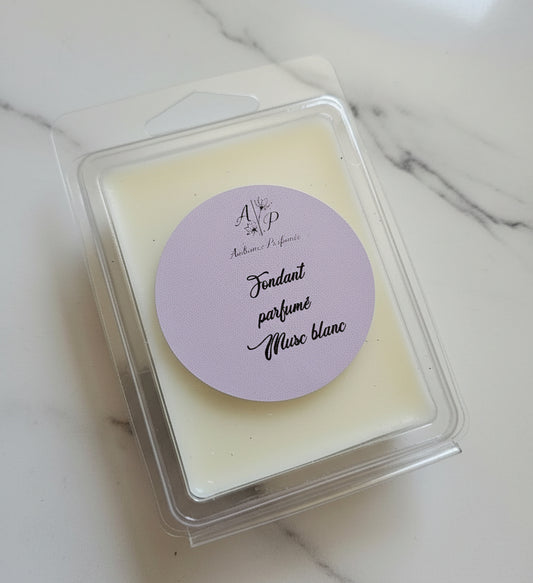 Fondant parfumé Clamshell "Musc blanc" 60g