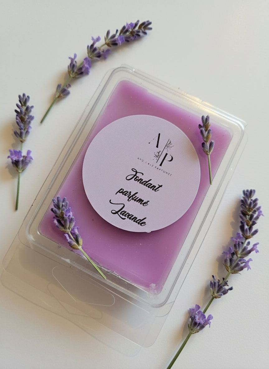 Fondant parfumé Clamshell "Lavande" 60g
