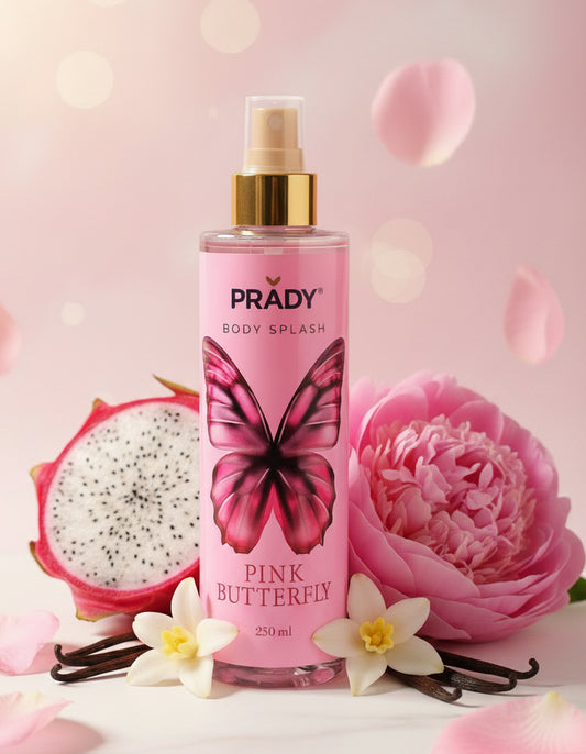 Brume parfumée corps et cheveux "Pink Butterfly"
