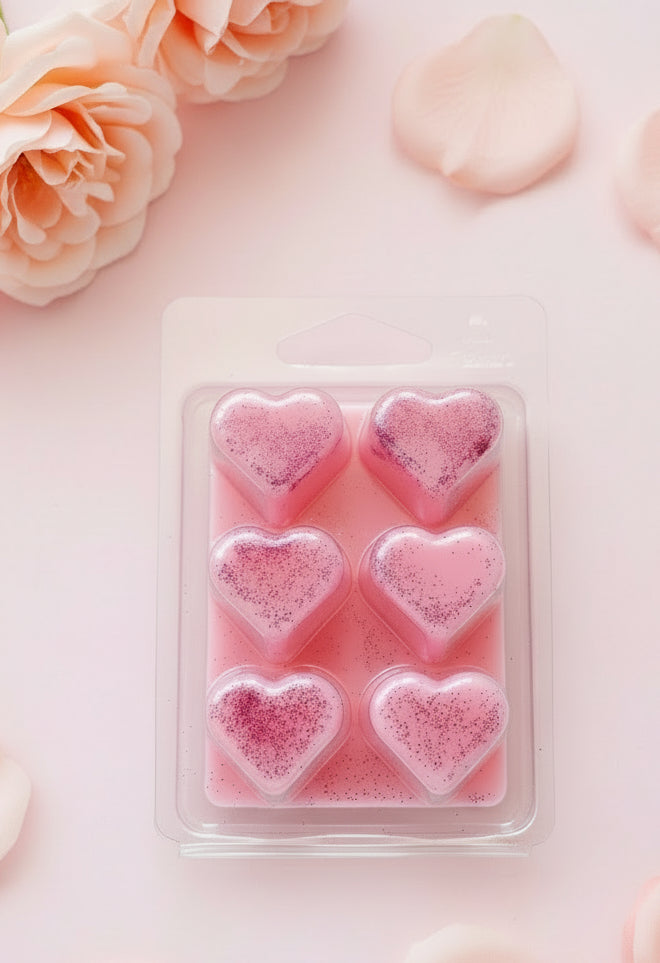 Fondant parfumé Clamshell "Rose" 60g